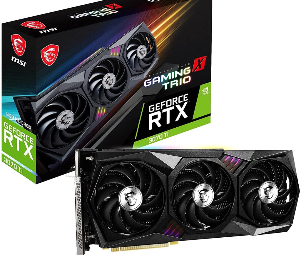 کارت گرافیک ام اس آی GeForce RTX3070 Ti حافظه 8GB